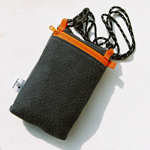 Travel mini bag (grey)