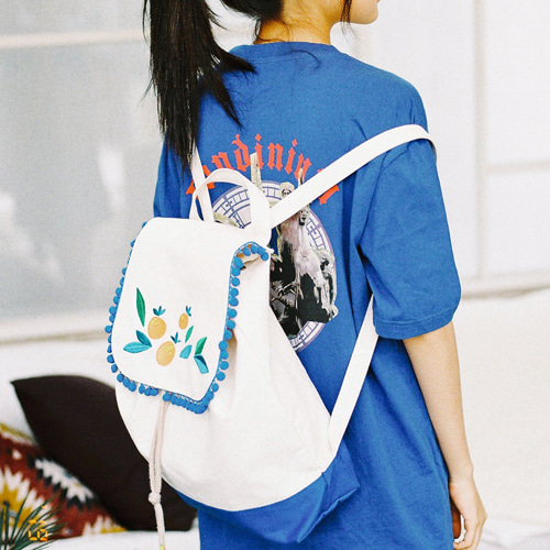 [재입고]Tangerine backpack (blue)