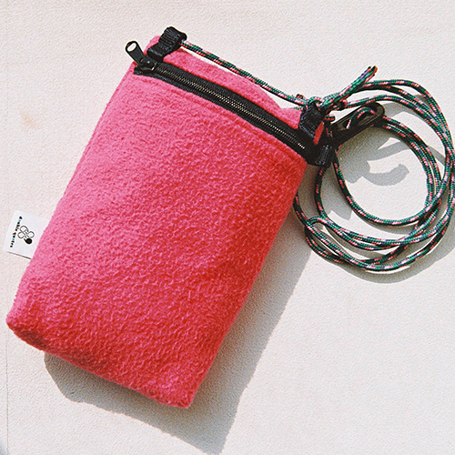 Travel mini bag (pink)