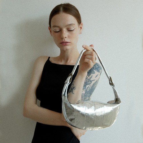 Croissang Bag (크루아상 백 실버)Silver